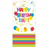 Herlitz Asztalterítő 120x180 cm Happy Birthday