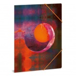 Ars Una A4 Gumis mappa Orange Moon (5219) 22