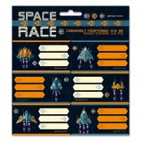 Ars Una csomagolt füzetcímke (3 x 6 db) Space Race (5143) 22