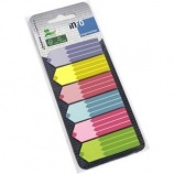 Info Notes önt.jelölőnyíl, ceruza mintájú, 18x55mm, 6x25db, 6-féle szín