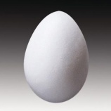 KnorrPrandell Styropor tojás, 6x4,5cm