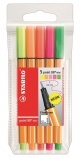 Stabilo Point 88 Mini Neon tűfilc 0,4 mm 5 db-os készlet