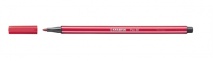 Stabilo Pen 68 filctoll sötét piros