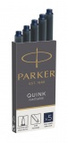 Parker Royal Tintapatron, 5db, 1950385 Kékes Fekete