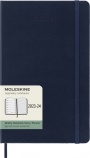 MOLESKINE Határidőnapló 2023/24 18 hónap, heti, kemény borítású, zafír kék (L)