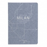 Clairefontaine füzet (A6, 48 lap, vonalas, 5-féle) Jeans, metróvonalak (2)