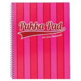 Eurocom Pukka Pad Jotta spirálfüzet (A4+, 200old. von.) pink, (26142) Vogue