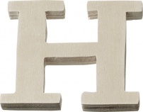KnorrPrandell FSC Fa betű, 4-5cm H