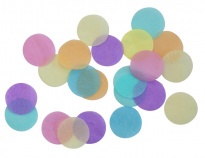 Amscan konfetti,15g, szívárvány színű