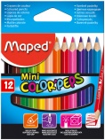 Maped színes ceruza 12 db, color peps, mini