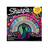 Sharpie Permanent marker, Fine + Ultra Fine készlet 28db PEACOCK