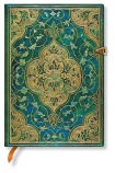 Paperblanks Butikkönyv, Midi, vonalas, fémkapcsos, Turquoise Chronicles
