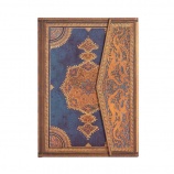 Paperblanks Butikkönyv, Midi, vonalas, Safavid Indigo