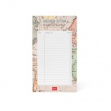 Legami jegyzettömb, 70lap, térképes STATIONERY