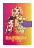 Scooli notesz mágnes zárral, Rainbow High