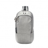 SwissDigital válltáska, világos szürke (32x17x8 cm, 4l) Body Bag, RFID