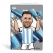 VECTRA Tűzött füzet vonalas LIPAMILL A/4 40 lapos Football icons