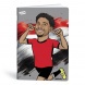 VECTRA Tűzött füzet kockás LIPAMILL A/4 40 lapos Football icons