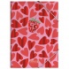Baier Brunnen gumis mappa, A4, PP, piros szíves, Fruity Love (6)