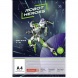 Baier Brunnen rajzlaptömb, A4, 75lap, 100g, Robot Heroes (5)