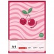 Baier Brunnen rajzlaptömb, A4, 75lap, 100g, rózsaszín, cseresznyés, Fruity Love (6)