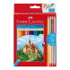 Faber-Castell Színesceruza 36+ 3db BICOLOR + 1grafitceruza