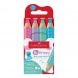 Faber-Castell Színesceruza készlet, GRIP Jumbo, 4db-os, pasztell (6)