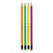 Faber-Castell Candy Grafitceruza radírral HB, neon színek (114559)