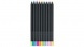 Faber-Castell Színes ceruza készlet 12db-os Black Edition fekete test pasztell+neon