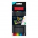 Faber-Castell Színes ceruza készlet 12db-os Black Edition fekete test