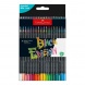 Faber-Castell Színes ceruza készlet 36db-os Black Edition fekete test