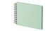 Rössler Soho fotóalbum/scrapbook (14,5x19,5 cm, 20 lap, spirálos, fehér lapok) mint/mentazöld