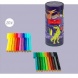 Faber-Castell filctoll készlet, 20db-os, dinoszauruszos, henger alakú fémdobozban