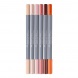 Faber-Castell Goldfaber Filctoll készlet 6db-os, kétvégű, Portrait Aqua