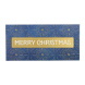 Artebene utalványtartó dobozka (21,7x10,6x2,2 cm) kék, Merry Christmas karácsonyi (6)