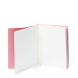 Rössler notesz (20x15 cm, 256 old, vonalas, kötött, gumis) púder, fehér virágos, Audrey (6)