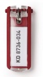Durable kulcsklip, piros