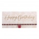Artebene ajándékutalvány tartó (23x11 cm) Happy Birthday (5)