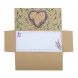 Artebene ajándékutalvány tartó (23x11 cm) kraft, levendula szíves (6)