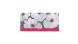 Artebene ajándékutalvány tartó (23x11 cm) pink, nagy fehér virágok (6)