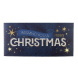 Artebene ajándékutalvány tartó (23x11 cm) sötétkék, Merry Christmas karácsonyi (6)