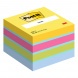 Post-it® Mini Kockatömb, Ultra Színek, 51 mm x 51 mm, 400 Lap/Tömb, 1 Tömb/Csomag, 100% PEFC, SGSCH-PEFC-COC-110078