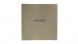 Artebene vendégkönyv (24x24 cm, 72lap), óarany, vegán bőr (6)