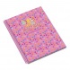 AMBAR Spirálfüzet A5, 80 lapos kockás, Moonflower Cherry