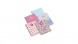 AMBAR Spirálfüzet A5, 80 lapos kockás, Moonflower Cherry