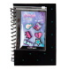 CoolPack Spirálfüzet A5 100lapos PP borítóval 3D kitűzőkkel K-POP Dark