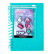 CoolPack Spirálfüzet A5 100lapos PP borítóval 3D kitűzőkkel K-POP Rainbow