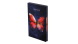 Top Timer N167 A5 Notes jegyzetfüzet, Butterfly Red