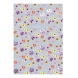 Top Timer N167 A5 Notes jegyzetfüzet, Flowers Blue