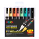 Uni Posca Filctoll PC-5M 6+2 PC-5BR 8db-os készlet